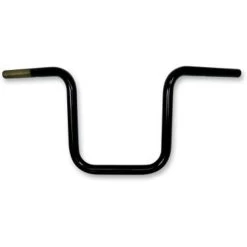 Todd's Cycle - Gloss Black 1" Beater Bar (10" Rise)