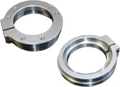 Trask - Mikuni Air Cleaner Adapter - Adapts S&S E/G Or Keihin CV Air Ceaner To Mikuni HSR 42/45