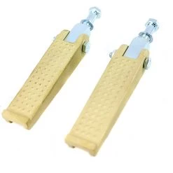 V-Twin - Anderson Stud Mount Brass Footpeg Set -Bell Helmets Store v twin manufacturing v twin anderson stud mount brass footpeg set 50997.1690317332