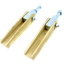 V-Twin - Anderson Stud Mount Brass Footpeg Set -Bell Helmets Store v twin manufacturing v twin anderson stud mount brass footpeg set 56555.1690311651