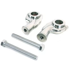 V-Twin - Stainless Steel 1" Pullback Riser Set -Bell Helmets Store v twin manufacturing v twin stainless steel 1 pullback riser set 91710.1690311601