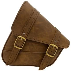 Willie And Max - Triangulated Brass Monkey Swingarm Bag - Brown