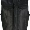 Z1R - Ganja Leather Vest 2 Z1R - Ganja Leather Vest -Bell Helmets Store z1r ganja leather vest 61816.1695665873