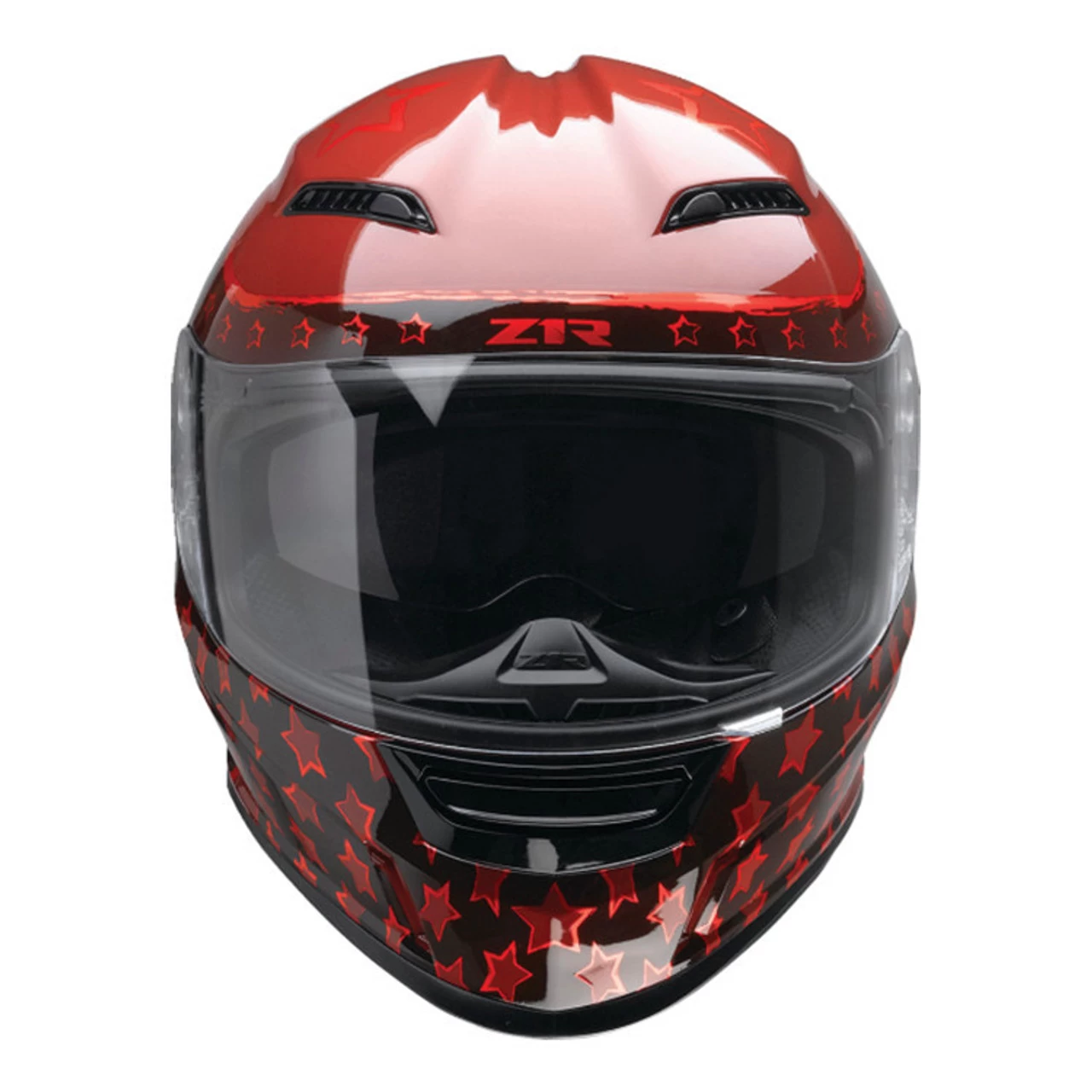 Z1R - Jackal Patriot Full-Face Helmet - Red 6 Z1R - Jackal Patriot Full-Face Helmet - Red - Image 4