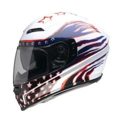 Z1R - Jackal Patriot Full-Face Helmet - Red/White/Blue